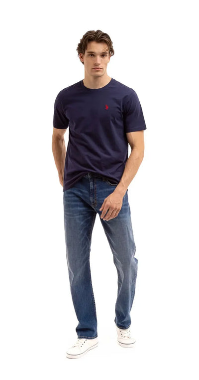 US Polo Men’s short sleeve T-Shirt Crystal Haven