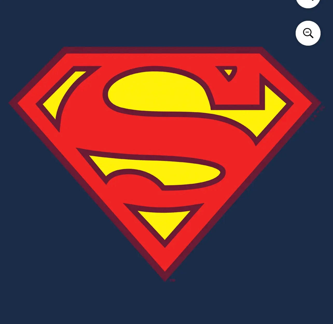 Men’s Superman T-Shirt Crystal Haven