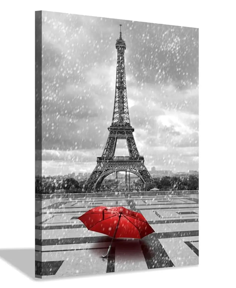 Eiffel Tower painting 24L x 18 W Crystal Haven