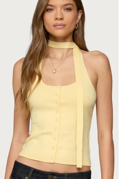 Women’s Yellow Top Crystal Haven