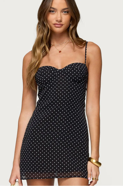 Women’s polka dot dress Crystal Haven