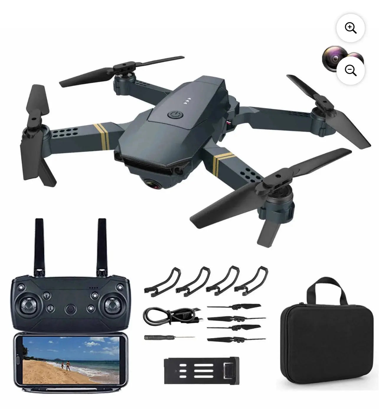 Drone with camera bundle Crystal Haven