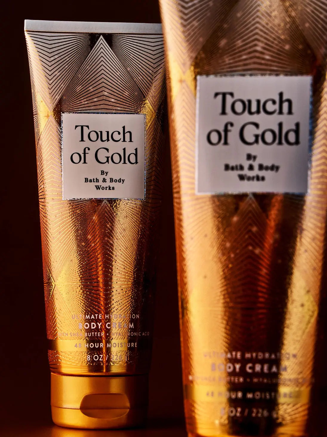 Touch of gold body hydration cream Crystal Haven