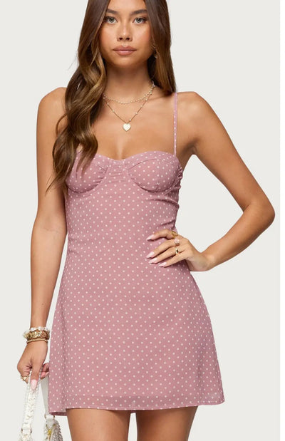 Women’s polka dot dress Crystal Haven