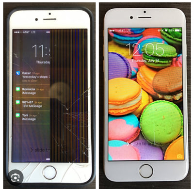 iPhone 6/7/8 screen repair service Crystal Haven