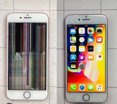 iPhone 6/7/8 screen repair service Crystal Haven